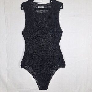 touch Me black bodysuit 1X